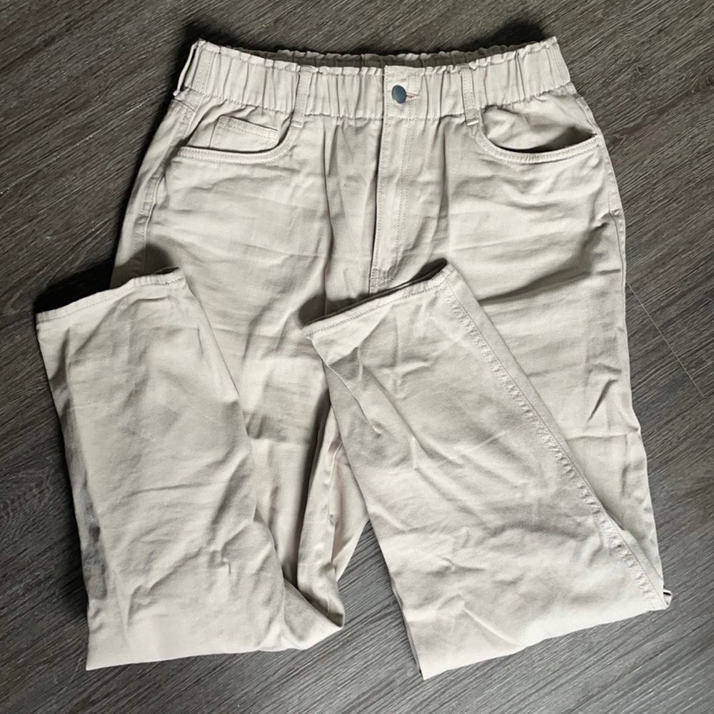 H&M mom style khaki NWOT